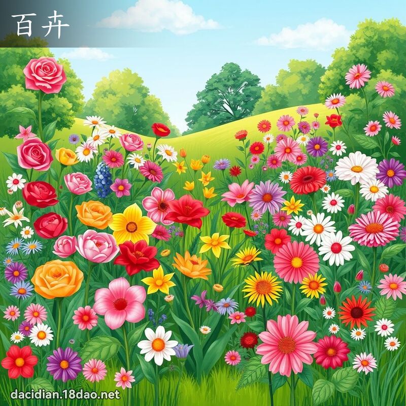 百卉 - 國語大辭典配圖