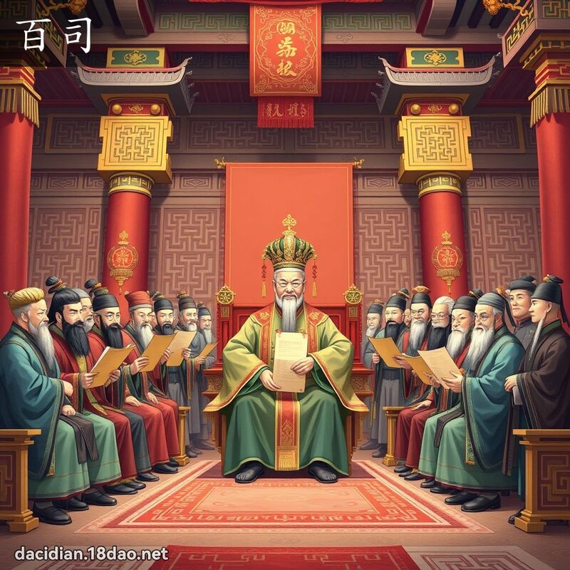 百司 - 國語大辭典配圖