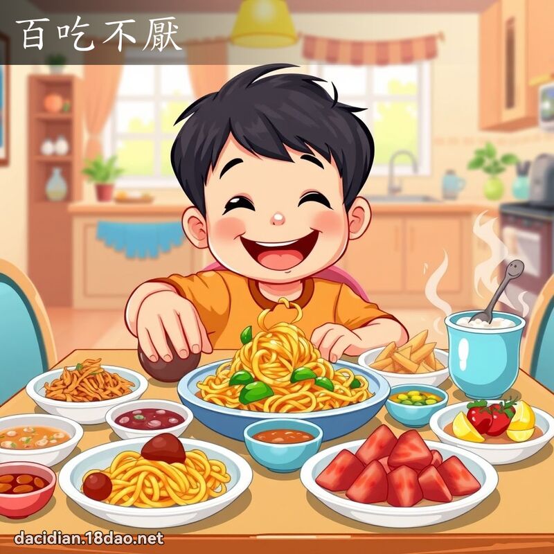 百吃不厭 - 國語大辭典配圖