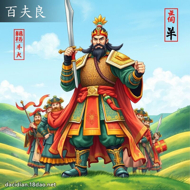 百夫良 - 国语大辞典配图