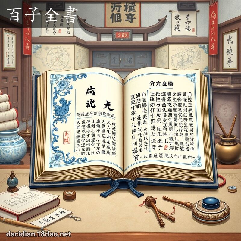 百子全書 - 國語大辭典配圖