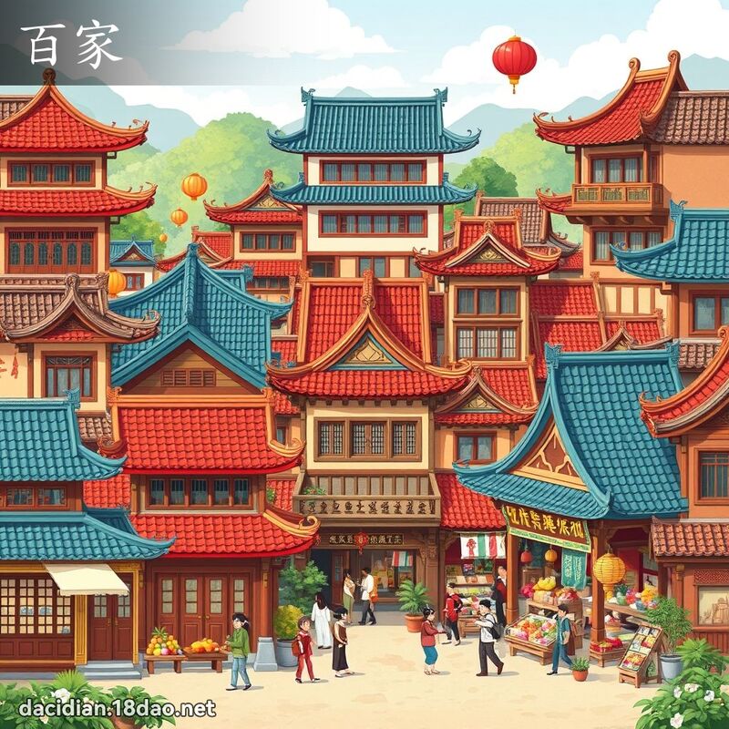 百家 - 國語大辭典配圖