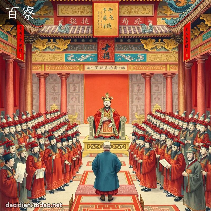 百寮 - 国语大辞典配图