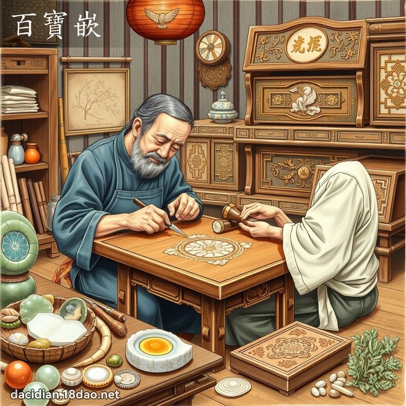 百宝嵌 - 国语大辞典配图