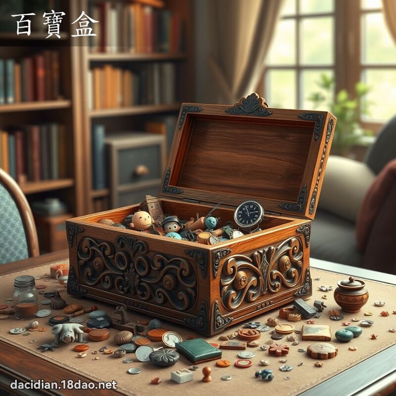 百寶盒 - 國語大辭典配圖