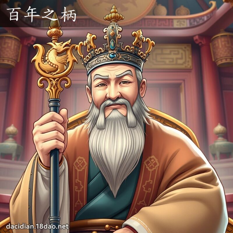 百年之柄 - 國語大辭典配圖