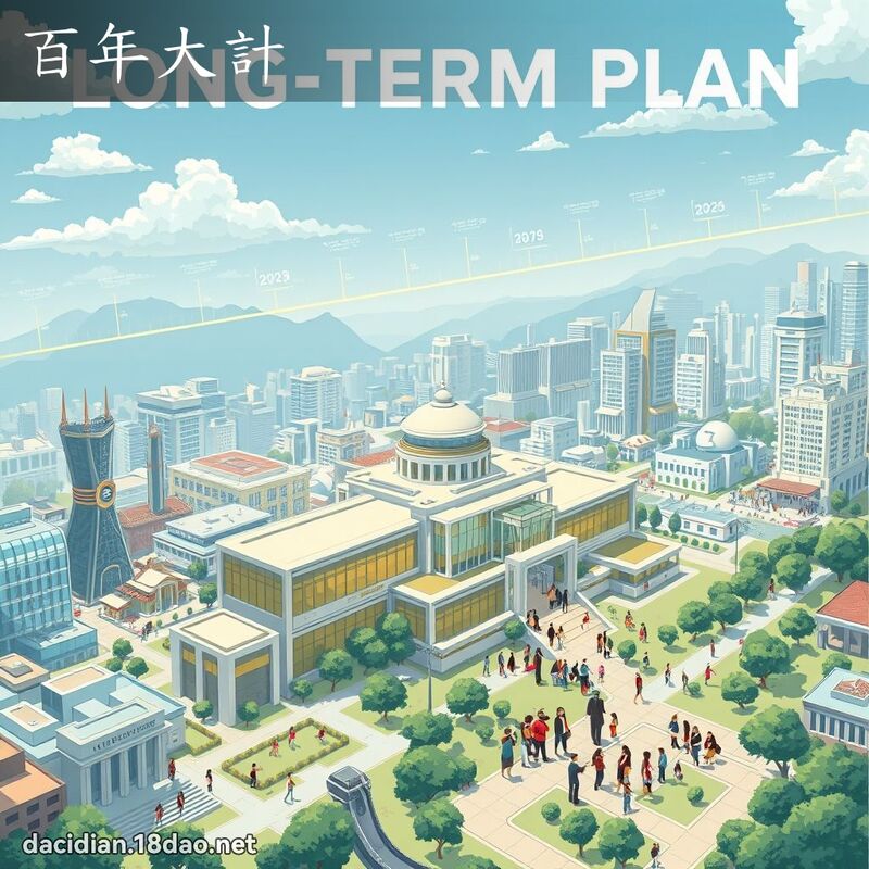 百年大计 - 国语大辞典配图