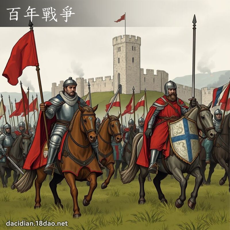 百年戰爭 - 國語大辭典配圖