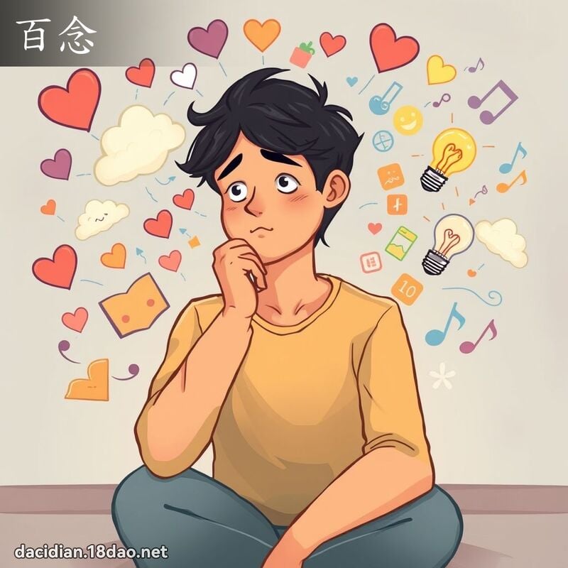 百念 - 國語大辭典配圖