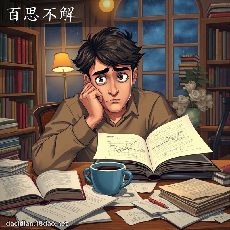 百思不解 - 国语大辞典配图