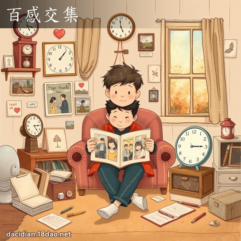 百感交集 - 國語大辭典配圖