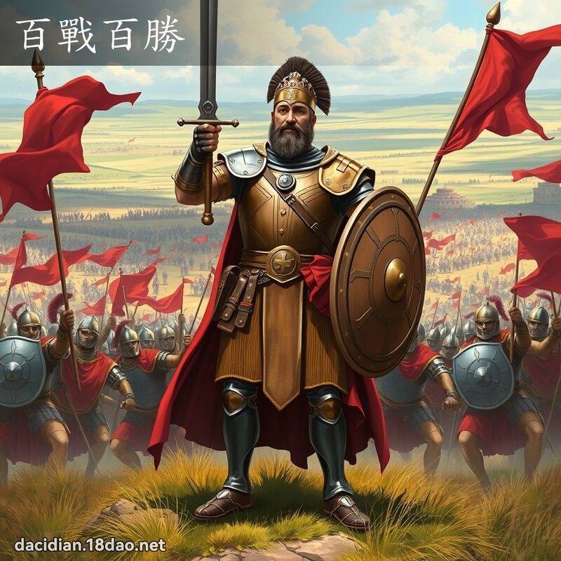 百戰百勝 - 國語大辭典配圖
