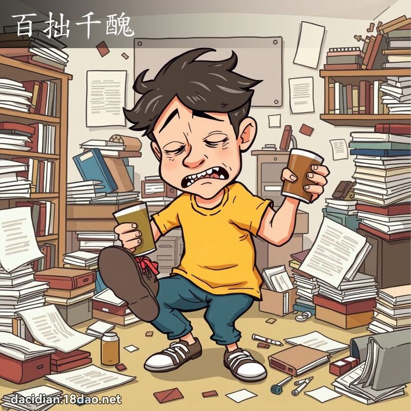 百拙千醜 - 國語大辭典配圖