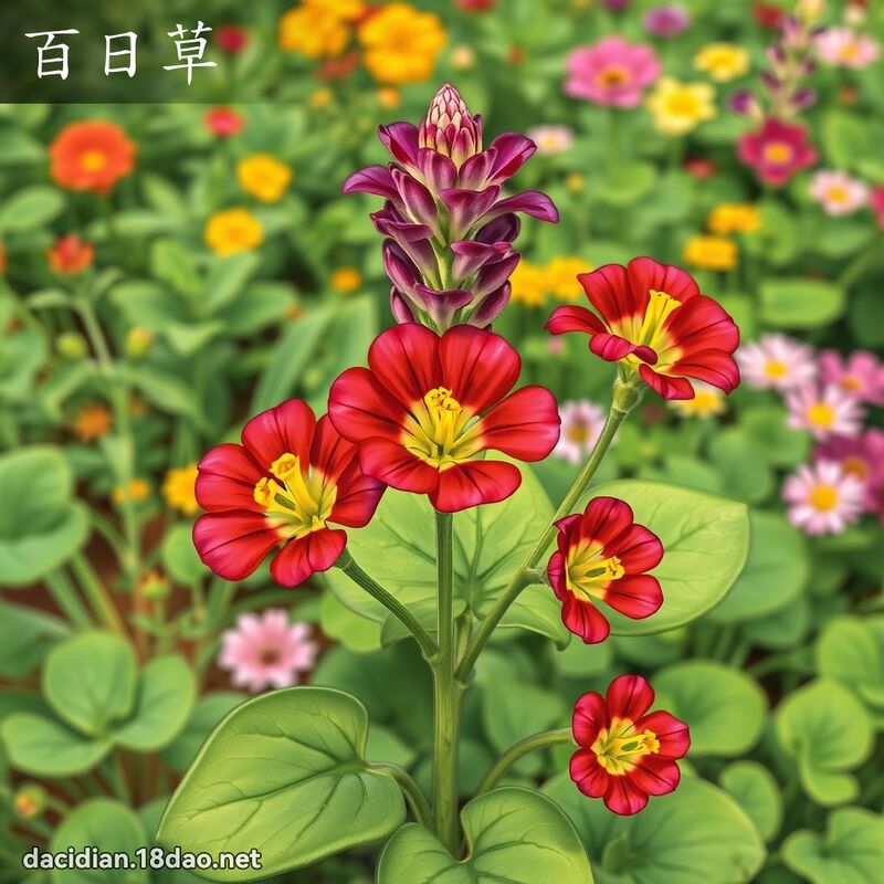 百日草 - 国语大辞典配图