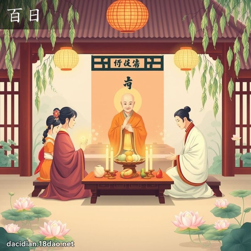 百日 - 國語大辭典配圖