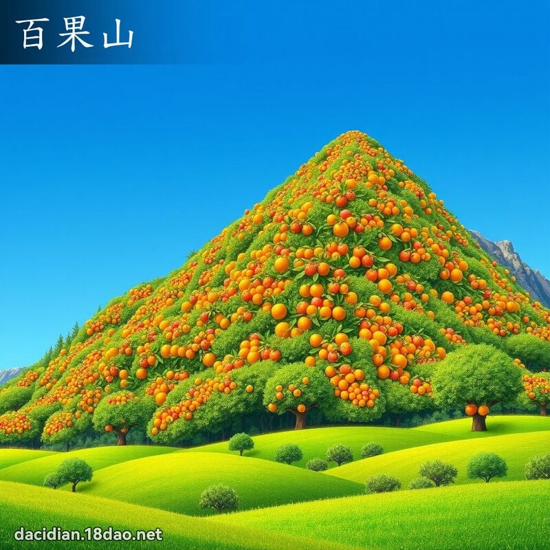 百果山 - 國語大辭典配圖