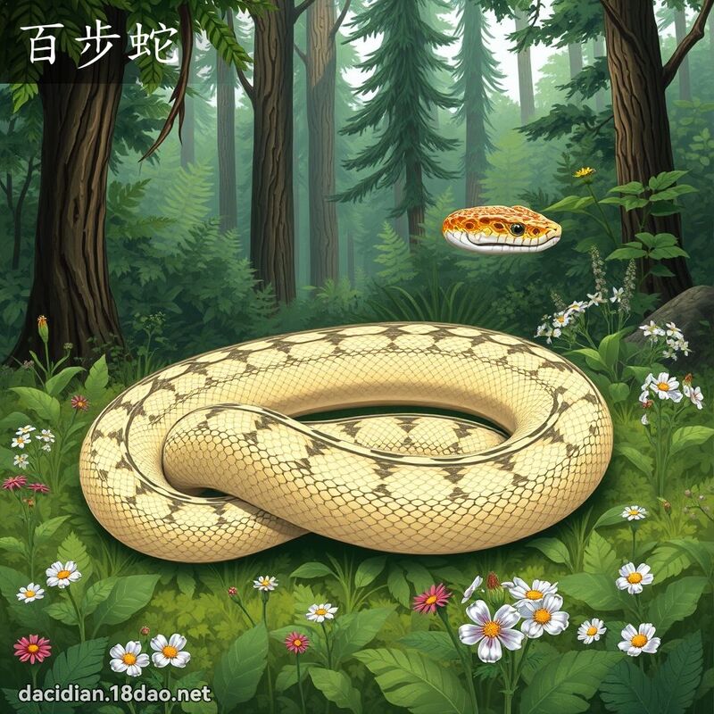 百步蛇 - 国语大辞典配图