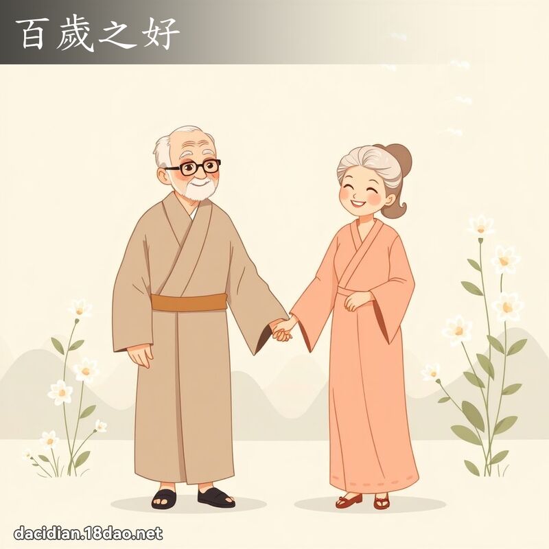 百歲之好 - 國語大辭典配圖