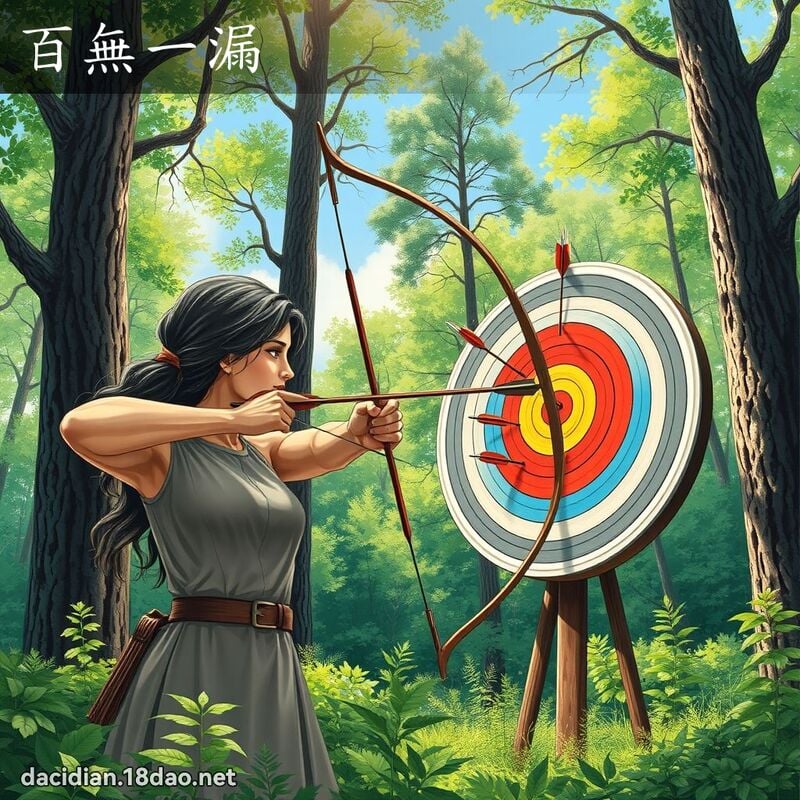 百无一漏 - 国语大辞典配图