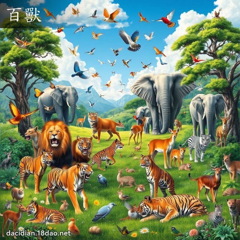 百兽 - 国语大辞典配图