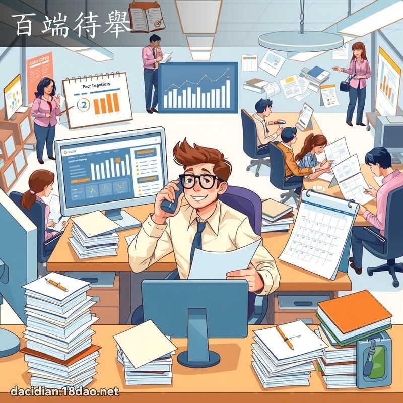 百端待舉 - 國語大辭典配圖