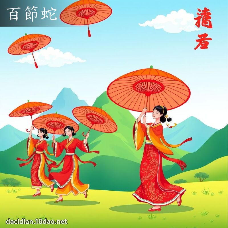 百節蛇 - 國語大辭典配圖
