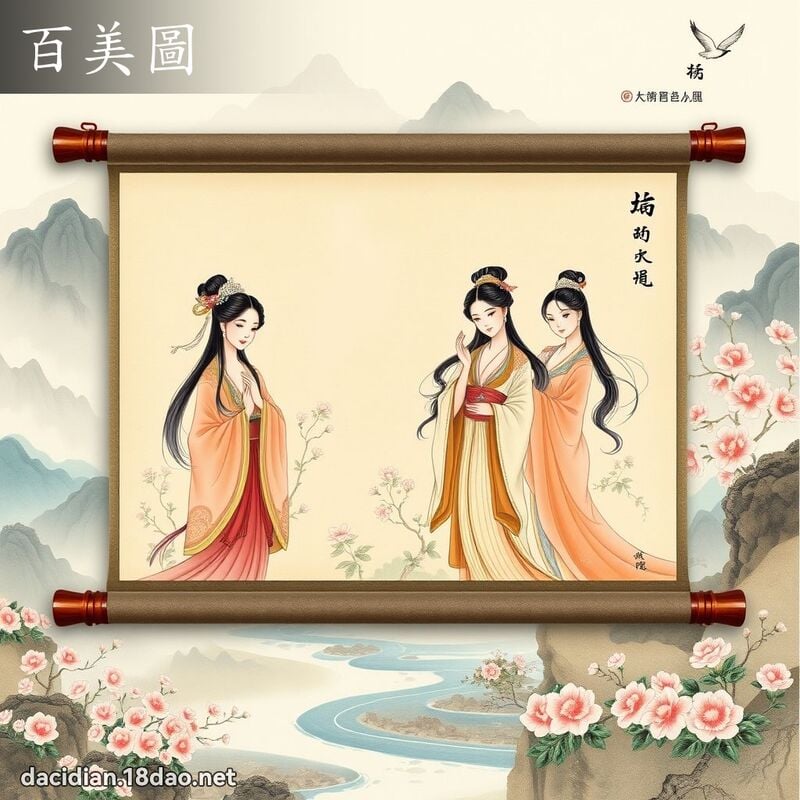 百美圖 - 國語大辭典配圖
