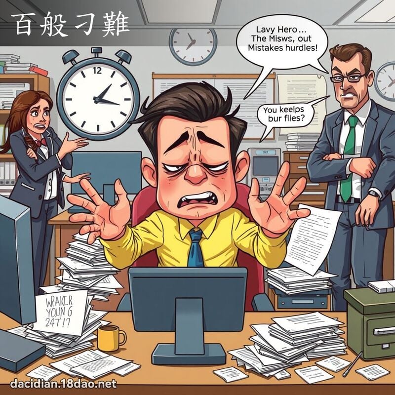 百般刁难 - 国语大辞典配图
