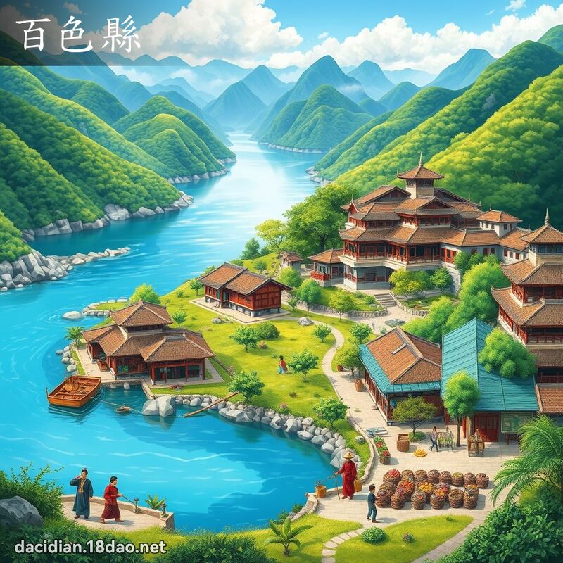 百色縣 - 國語大辭典配圖