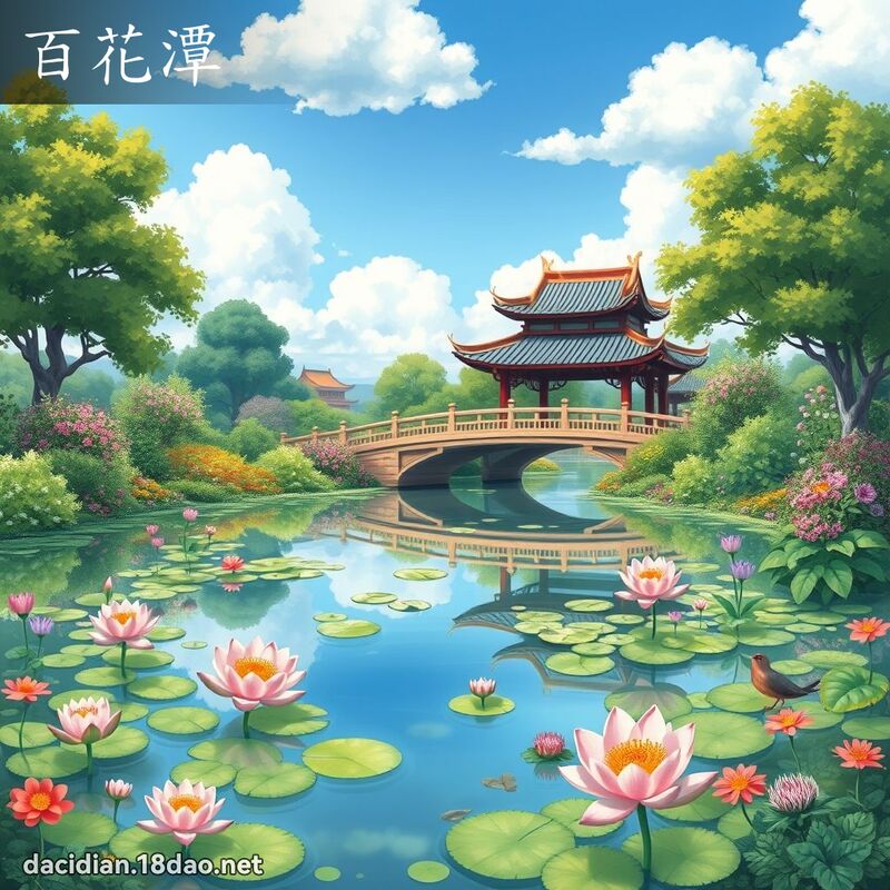 百花潭 - 国语大辞典配图
