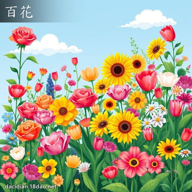 百花 - 國語大辭典配圖