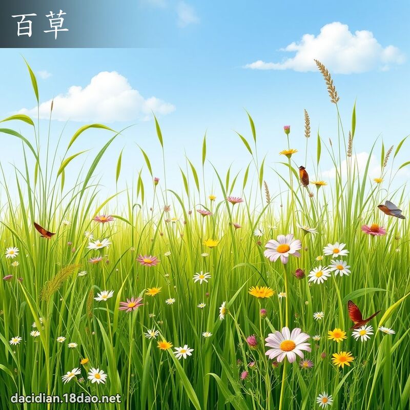百草 - 国语大辞典配图