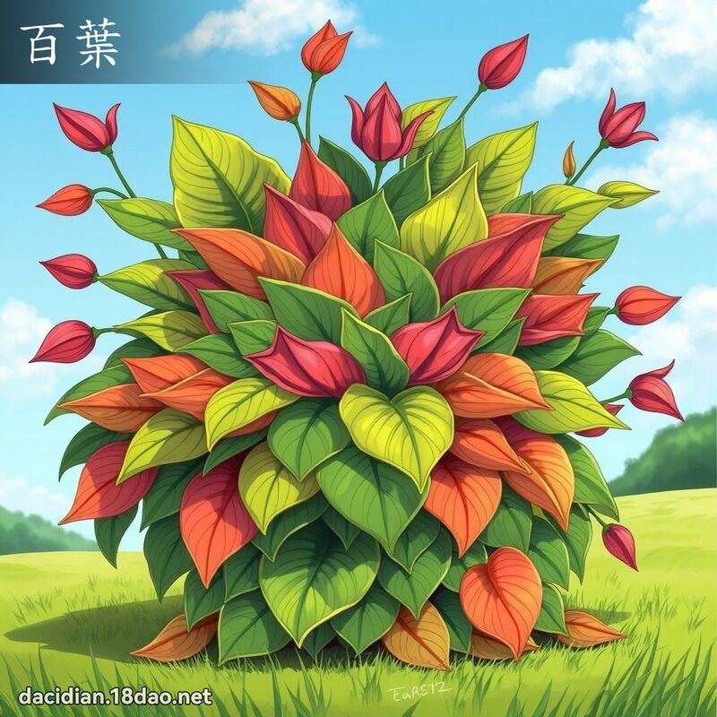 百叶 - 国语大辞典配图