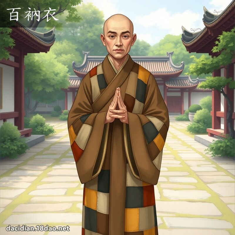 百衲衣 - 國語大辭典配圖