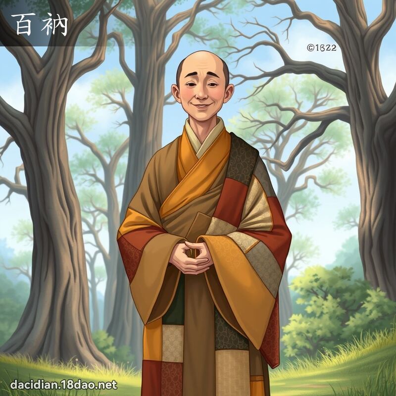 百衲 - 國語大辭典配圖