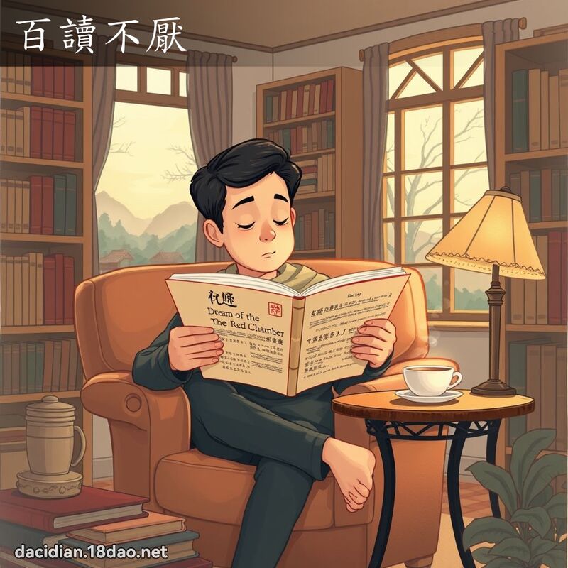 百讀不厭 - 國語大辭典配圖