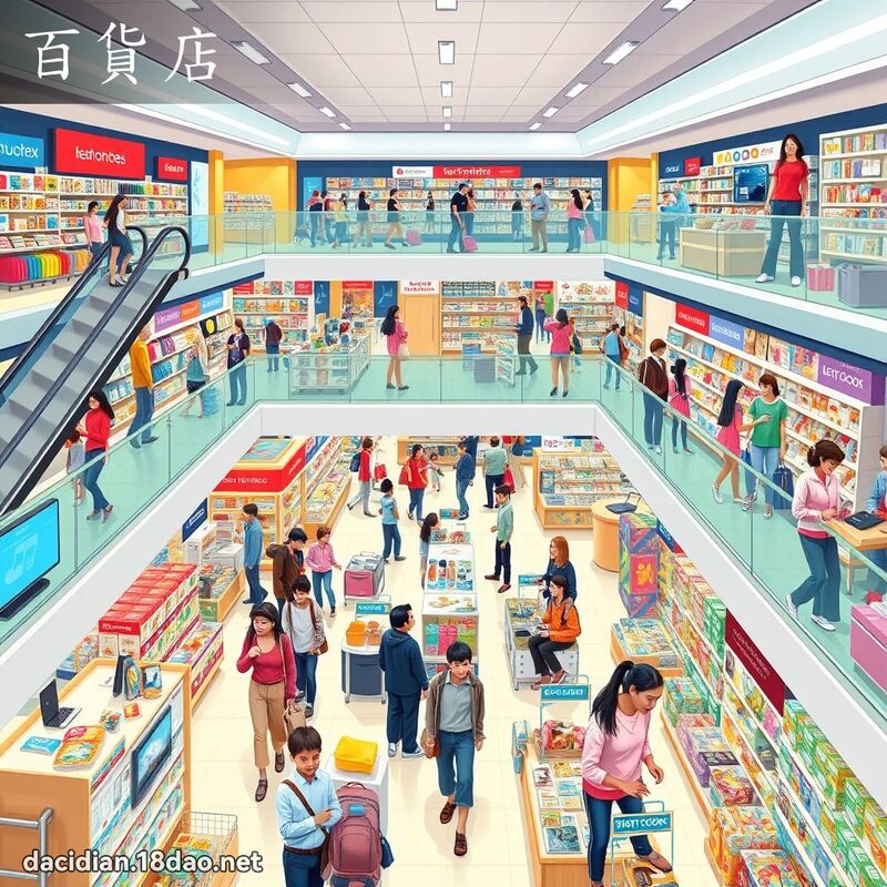 百货店 - 国语大辞典配图