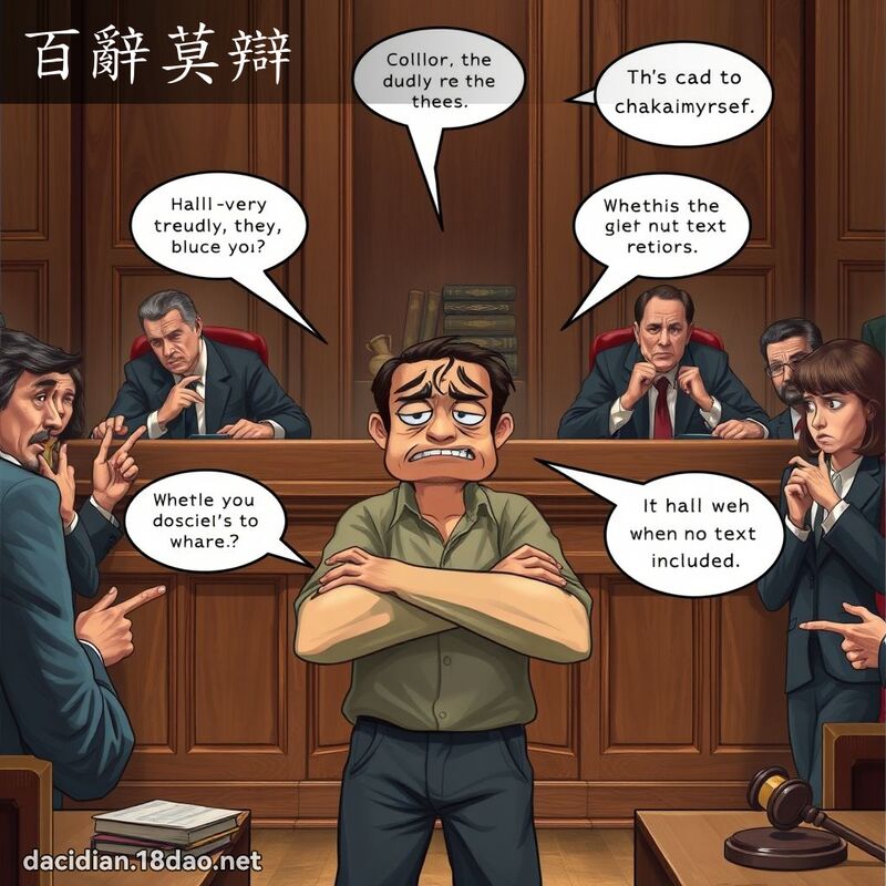 百辭莫辯 - 國語大辭典配圖