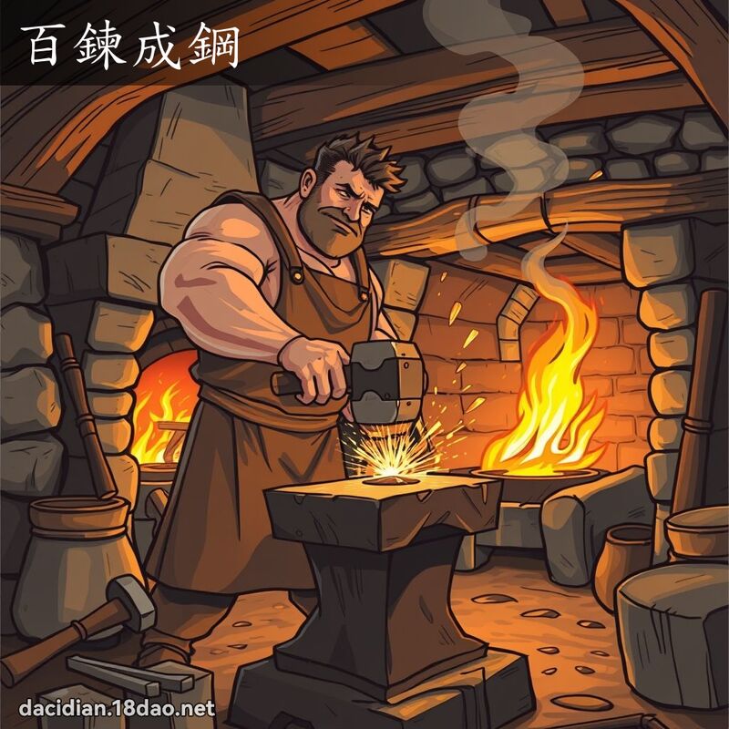 百链成钢 - 国语大辞典配图