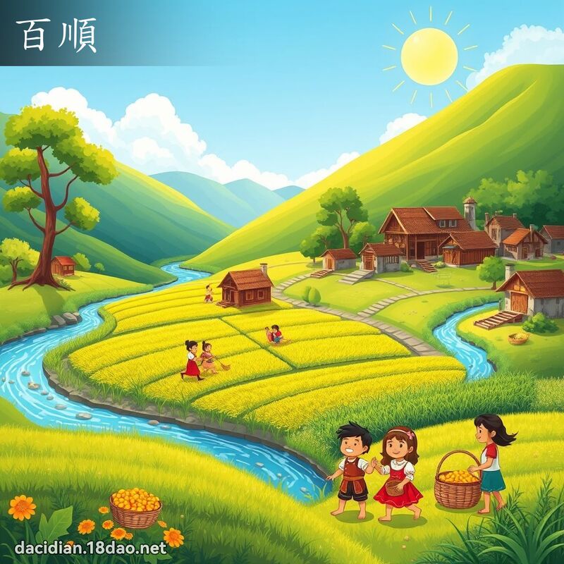 百順 - 國語大辭典配圖