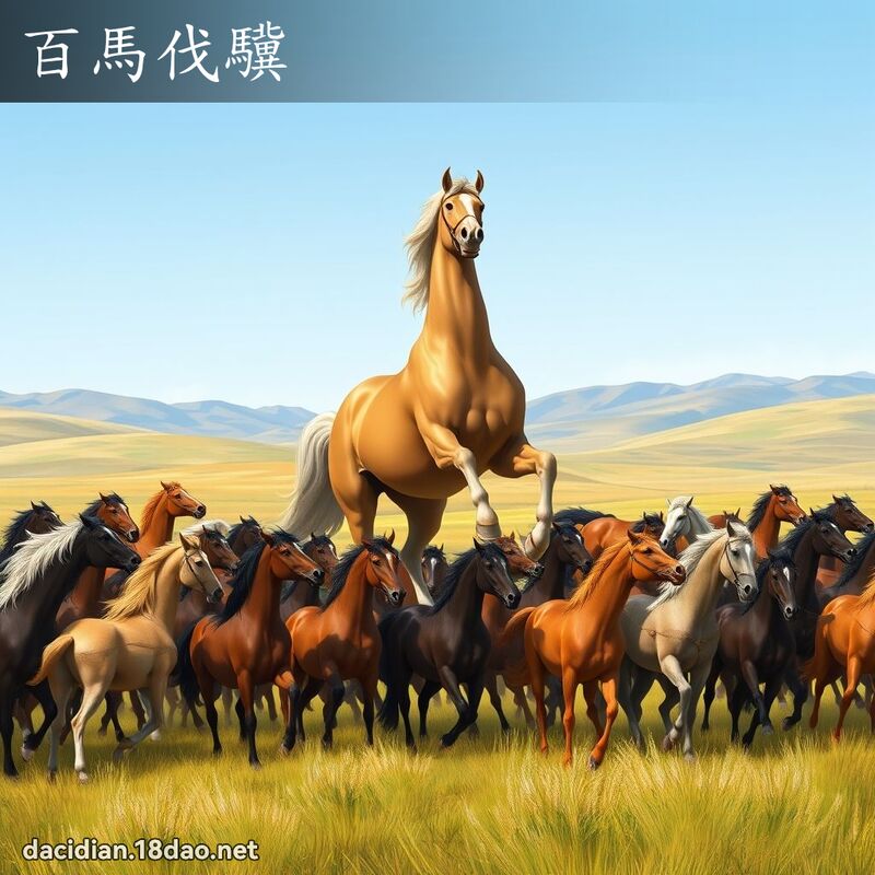 百馬伐驥 - 國語大辭典配圖