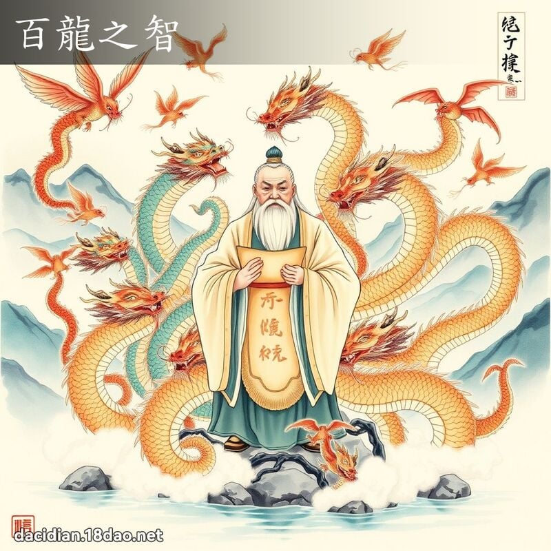 百龙之智 - 国语大辞典配图