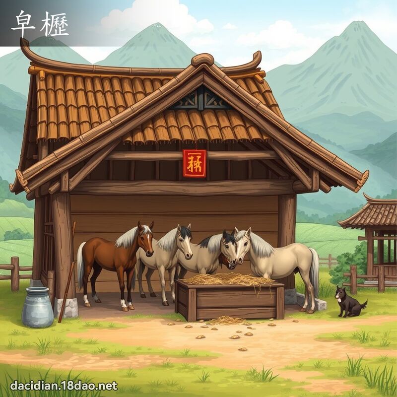 皁櫪 - 国语大辞典配图