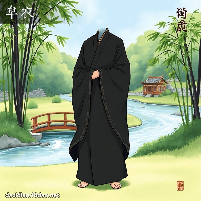 皁衣 - 國語大辭典配圖