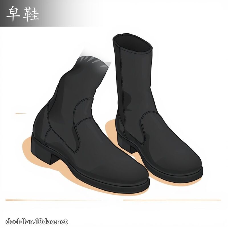 皁鞋 - 國語大辭典配圖