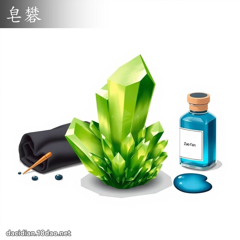 皂礬 - 國語大辭典配圖