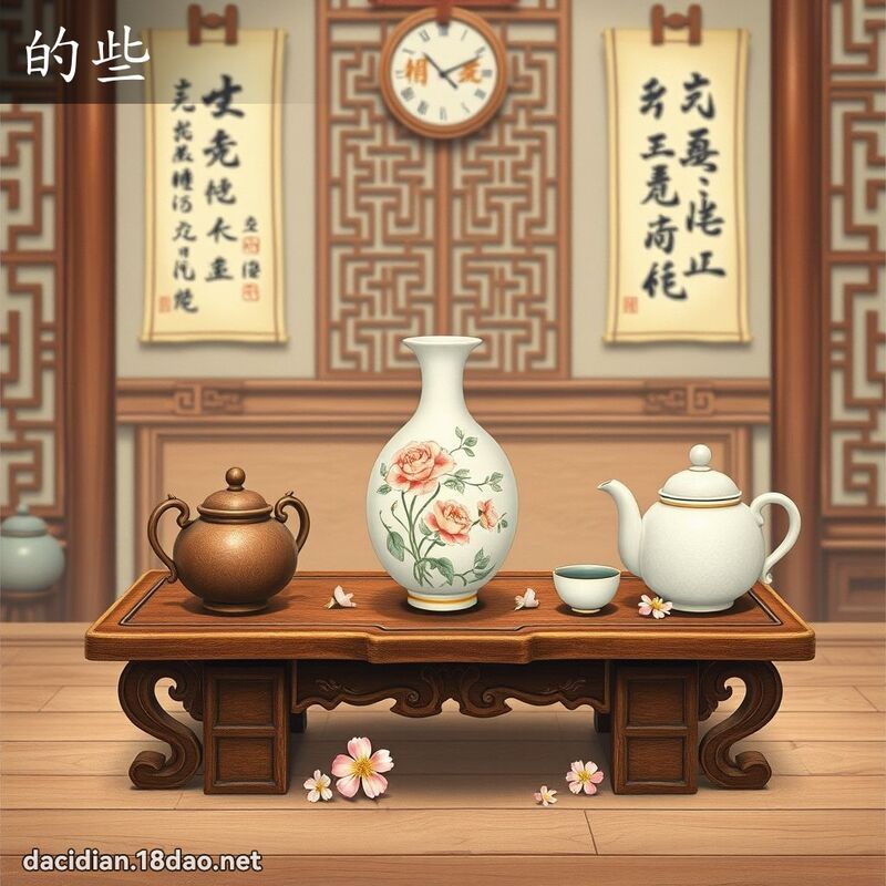 的些 - 國語大辭典配圖