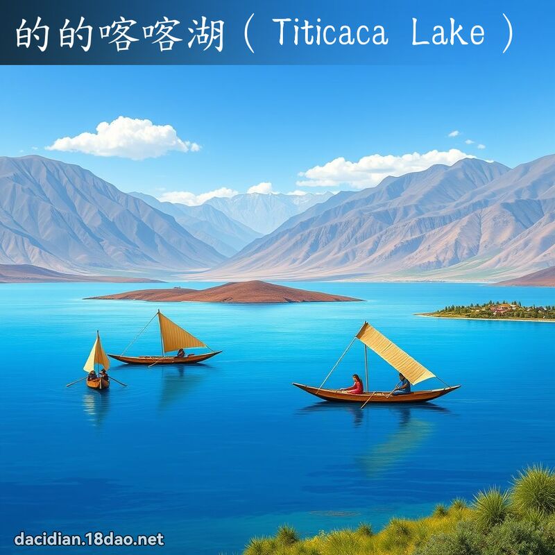 的的喀喀湖（Titicaca Lake） - 国语大辞典配图