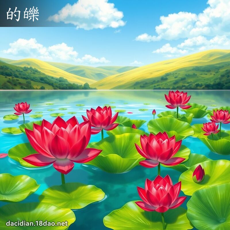 的皪 - 國語大辭典配圖