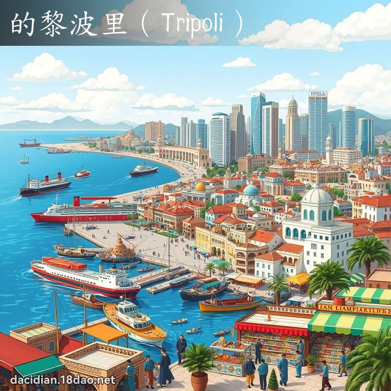 的黎波里（Tripoli） - 国语大辞典配图